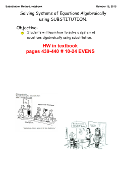 Substitution Method.notebook