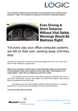 Even Driving A Short Distance Without Vital Safety Warnings Would
