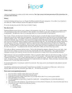 iLipo Consent - Liquid Facelift Center