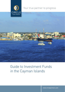 Guide to Investment Funds in the Cayman Islands