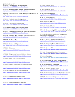 EOC Quizlets - School District of Indian River County