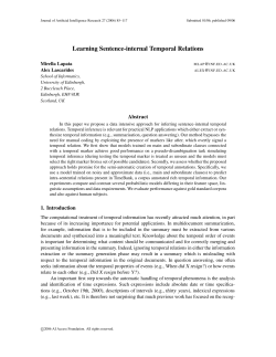 Learning Sentence-internal Temporal Relations