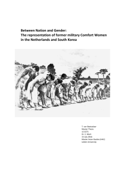 Between Nation and Gender: The representation of former military