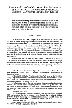 Learning from Our Mistakes - Robert H. McKinney School of Law