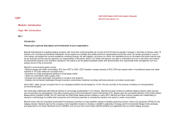 2016 CDP Water Response