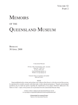 Stems with attached Dicroidium leaves from the Ipswich Coal