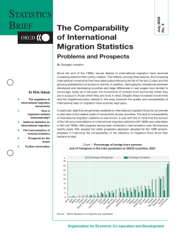 The Comparability of International Migration Statistics