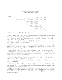 Solutions - Math Berkeley
