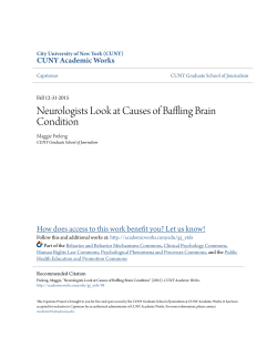 Neurologists Look at Causes of Baffling Brain Condition