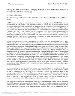 Solving the 180 Degree Orientation Ambiguity