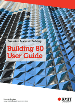 Building 80 - RMIT University