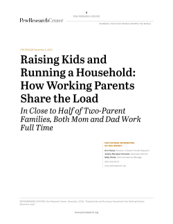Raising Kids and Running a Household: How