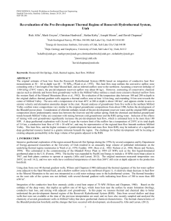 Re-evaluation of the Pre-Development Thermal Regime of