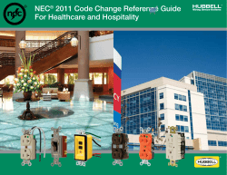 NEC&reg; 2011 Code Change Reference Guide