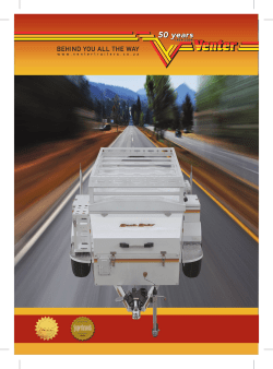 4 x 4 Brochure - Venter Trailers