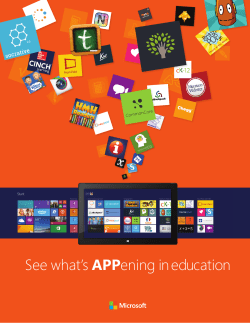 See what`s APPening in education