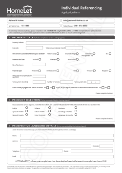 Individual Referencing