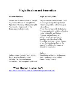Magic Realism and Surrealism