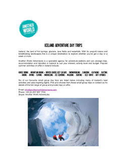 Iceland Adventures