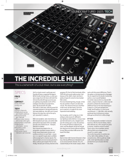 THE INCREDIBLE HULK