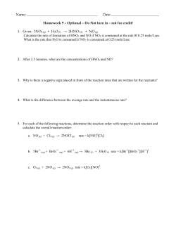 Homework 9 &ndash; Optional &ndash; Do Not tur