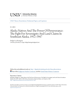 Alaska Natives And The Power Of Perseverance