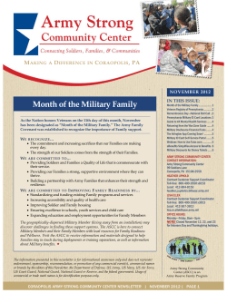 Month of the Military Family