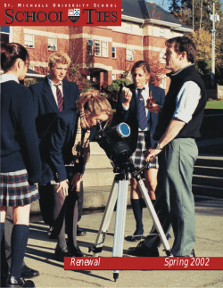 School Ties: 2002, Spring Issue