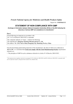 French National Agency for Medicines and Health Products