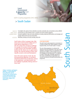 South Sudan - VNG International
