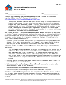 Point of View - Homeschool Learning Network