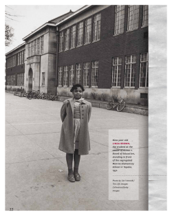 his experiences as a young man during segregation