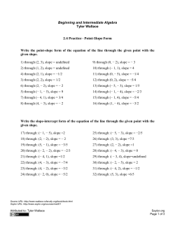 Practice &ndash; Point