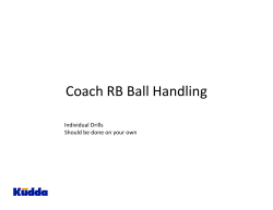 Coach RB Ball Handling - kudda