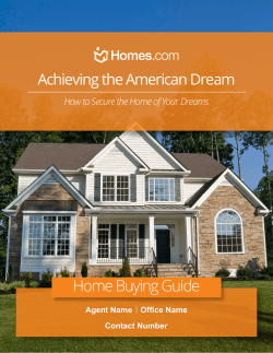 Home Buying Guide - Curri Properties