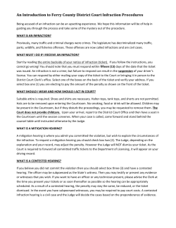 Contested Hearing Information