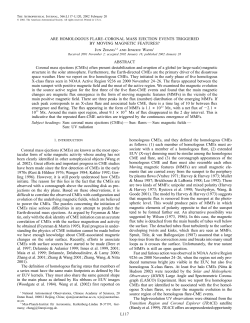 l117 are homologous flare&ndash;coronal mass ejection events triggered