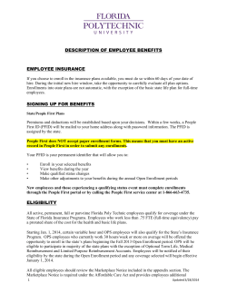 State of Florida Benefits - Florida Polytechnic University