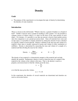Density - Lucas Cantin