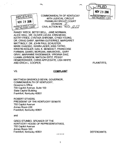 lawsuit - Courthouse News Service