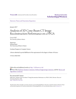 Analysis of 3D Cone-Beam CT Image Reconstruction Performance