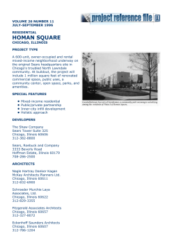 Homan Square Chicago Illinois - ULI Case Studies