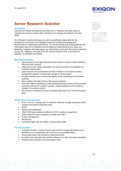 Senior Research Scientist