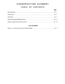 Conservation Element - City of Delray Beach