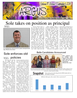 September 11, 2015 - Pleasants County Schools