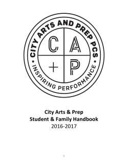 2016-17 City Arts Handbook