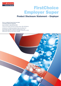 FirstChoice Employer Super