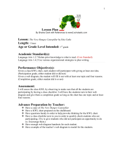 Lesson Plan by EDUC 315 Class