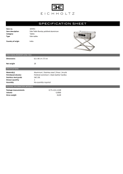 PACKAGE INFORMATION (MTR/KG) Package measurements 0,75