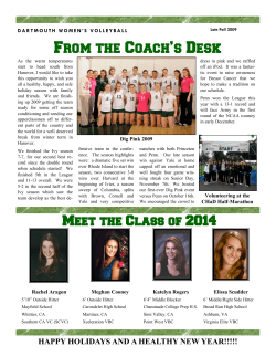 late fall 09 newsletter